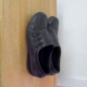 Women size 9.5, black, Clark shoes